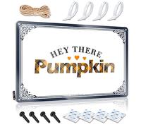 Tin Sign Decor Hey There Pumpkin Tin Sign 2 Bar Signs For Home Bar Wall Hot Beer Tin Sign(30X40CM)
