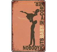 Tin Sign Dirty Dancing Movie Sign Novelty Plaque For Bathroom Club Garden Dining S