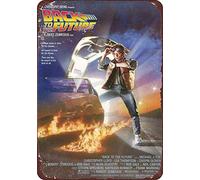 Tin Sign For Sign 8x12 inches Back to The Future 1985 Movie Vintage Reproduction Metal Sign