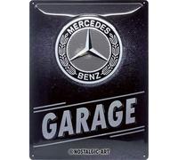Tin sign metal sign 12 x 16 in -Mercedes-Benz - Garage