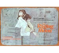Tin Sign Retro THE RAGING MOON Original British Quad Movie Poster Malcolm McDowell Movie Tin Sign Poster,Retro Vintage Metal Classic Film and Television Poster Bar Club Movie Wall Art Decoration 8x12