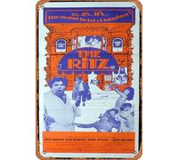 Tin Sign Retro THE RITZ Original Daybill Movie Poster Jack Weston Jerry Stiller Movie Tin Sign Poster,Retro Vintage Metal Classic Film and Television Poster Bar Club Movie Wall Art Decoration 8x12