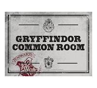 Tin Sign Small - Harry Potter (Common Room)