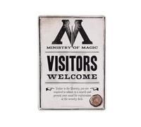 Half Moon Bay Tin Sign - Harry Potter (Ministry Of Magic) - Small