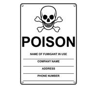 Tin Sign Utah Poison Name Of Sign 8 X 12 Inch