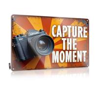 Tin Signs For Bar Capture The Moment: Embrace Photography'S Magic Tin Sign Funny Sarcastic Signs Funny Tin Sign(30X40CM)