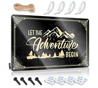 Tin Signs Funny Vintage Let The Adventure Begin Tin Sign