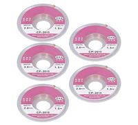 Tin Solder Wick Low Fast Absorption Red Copper Welding Wick Kit for PCB Circuit Boards Electronic Repair 5Pcs