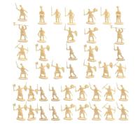 Tin Soldiers - Soldiers Various Poses Action Figures, 100 x Miniatures Historical Model Statues as Board Game for Girls and for Educational Projects Role Play and Cake Decoration
