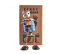 Tin Toys Robot Drummer Collectible Welby Treasures Replica India Wind-up