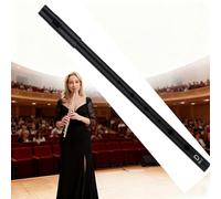 Tin Whistle D,D Tin Whistle,Six-Hole Key Of d,Irish D Six-Hole Penny Slide,for Beginners Intermediate and Expert Band Performances Perfect for Traditional Celtic Music(Black) (Black)