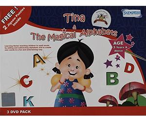 Tina and The Magical Alphabets - 3 DVD Pack