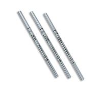 Tina Davies Skinny Silk Pencil, Brow Mapping Eyebrow Pencil, Black, 3 Pack