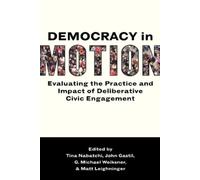 Tina Nabatchi Democracy in Motion (Paperback)