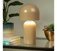 Tina Taupe LED Rechargeable Touch Table Lamp