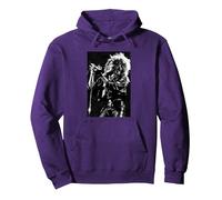 Tina Turner 1984 UK Tour Photo By Stephen Wright Pullover Hoodie, Adult Unisex, Purple, Medium