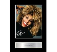 Tina Turner Pre Printed Signature Signed Mounted Photo Display #1 Printed Autograph Picture 10x8 Inch Mount