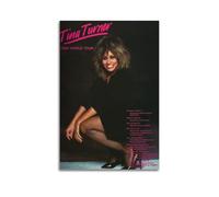 Tina TURNER Print Album Cover Signed Limited , Music Album Cover ,Pop Hip Hop Rap Singer Star Music Poster Aesthetic Canvas Wall Art for Girl And Boy Teens Dorm Decor 08x12inch(20x30cm) Unframe-style