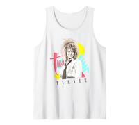 Tina Turner Retro Strokes and Shapes Tank Top