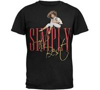 Tina Turner Simply The Best Men Tee T-Shirt Cotton Round Neck Black