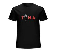 Tina Turner Twenty Four Seven Mens T-Shirt Short-Sleeve Heavy Cotton Size L Black