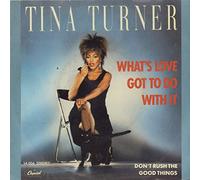 Tina Turner - What's love got to do with it (1984) / Vinyl single [Vinyl-Single 7'']