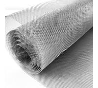 TINA Wire Mesh Fine Mesh 1 mm Mesh Width 40 cm x 2 m Wire Mesh Metal Mesh Stainless Steel Metal Mesh Filter Screen Vole Mesh Fly Screen Metal Mesh for Garden, Mice Insects, Rodents