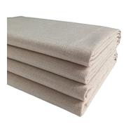 TinaKim Canvas Upholstery Fabric, Faux Linen Type Cloth Material,for Couch Chair Seat Repair (Beige 3, 1 Yard (57x 36 inch))