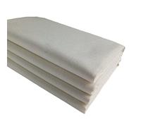 TinaKim Chair Upholstery Fabric Faux Linen Material for Sofa Couch Seat Cover Replace (Cream 2, 2 Yard (57x 72 inch))