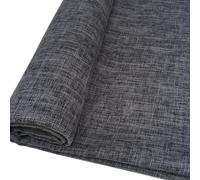 TinaKim Couch Upholstery Fabric Repair, Faux Slub Linen Material, for Sofa Chair Seat (Blue Grey, 2 Yard (57x 72 inch))