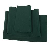 TinaKim Replacement Waistbands Cuffs Hem Trim Material,Ribbed Knit Fabric (Green, 36x6in)