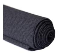 TinaKim Rib Knit Fabric, Jacket Hoodies Waistbands Collar Cuffs Material for Costume Sewing (Dark Grey 65, 20 cm × 110 cm)