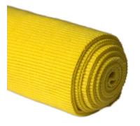TinaKim Rib Knit Fabric, Ribbing Material, for Waistbands Neck Sleeve Cuffs Jacket Hoodies Sewing (Bright Yellow 50, 43x8in)