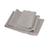 TinaKim Rib Knit Fabric,Waistbands Cuff Hem Collar Trim Material (Gray, 36x6in)