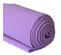TinaKim Ribbing Knit Fabric Cuff Material for Waistband Neckline Jacket Sewing (43x8in, 21 Purple)