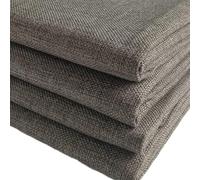 TinaKim Thick Linen Type Upholstery Fabric by The Yard, for Sofa Chair Slipcover Material (Coffee Green 8, 2 Yard (57x 72 inch))