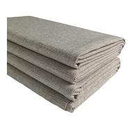 TinaKim Uplolstery Fabric, Faux Linen Material, for Seat Chairs Couch Cover DIY Sewing (Linen 7, 10 Yard)