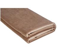 TinaKim Velvet Fabric by The Yard, for Upholstery Couch Sofa Chair Cover Material, DIY Repair (Camel, by The Yard)