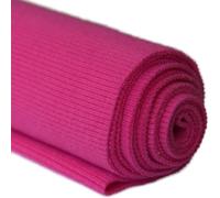 TinaKim Waist Bands Collar Sleeve Cuffs Sweatshirt Ribbing Material, Rib Knit Fabric (Rose 12, 20 cm × 110 cm)
