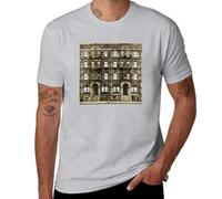 TinANTMA Physical Graffiti Remastered Led Zéppélín Dmn10 T-Shirt Short t-Shirt top t Shirts for Men Grey XL
