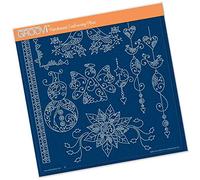 Tina's Christmas Snowmen & Robins - A4 Square Groovi Plate