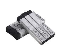 TINAYAUE 6pcs Soft Pastel Art Set, Artist Grade Square Chalk Pastels, Painting Designing Tool Draw Pastel Stick, Suitable for Kids, Beginners, Students, Artists For Homes Class