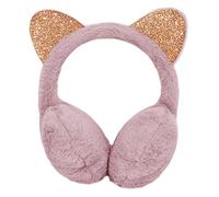 TINAYAUE Adjustable Fluffy Faux Fur Earmuffs Cute Fox Ear Muffs Thicken Plush Ear Warmer Winter Warm Earmuffs Ear Flaps Ears Protector Full Cover Surround for Boys Girls Women
