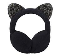 TINAYAUE Adjustable Fluffy Faux Fur Earmuffs Cute Fox Ear Muffs Thicken Plush Ear Warmer Winter Warm Earmuffs Ear Flaps Ears Protector Full Cover Surround for Boys Girls Women