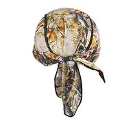 TINAYAUE Dew Rags Sweat Wicking Beanie Hat Doo Rags for Men Cooling Liner Skull Cap Pirate Hat Quick Dry Cycling Bandana Chemo Hat Adjustable Bicycle Head Wraps