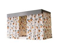 TINAYAUE Students Dormitory Single/Bunk Bed Curtains Shading Curtain Breathable Blackout Cloth Home College Dorm Privacy Protection Lightproof Dustproof Panel Anti Mosquito Screen for Girls