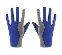 TINAYAUE Summer thin Driving Gloves for Men Women Cool Breathable Lightweight Anti UV 5 Fingers Cycling Gloves Non Slip Shockproof Touch Screen Glove for Hiking Fishing Bike Motorcycle