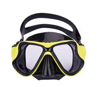 TINAYAUE Swim Goggles with Nose Cover Snorkel Mask Anti-leak Diving Scuba Goggles Anti-fog Silicone Snorkeling Mask Swimming Gear Tempered Glasses for Kids Adults