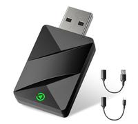TINAZEOK T1 Ultra-Compact Wireless CarPlay Adapter for iPhone, Convert Wired to Wireless CarPlay, Plug & Play with Type-C/USB, Compatible Car from 2016 and iPhone iOS 10+