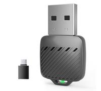 TINAZEOK T4 Wireless CarPlay Adapter for iOS - Convert Wired to Wireless, Plug & Play, USB/Type-C, Supports iOS 10+ and Factory Wired CarPlay Vehicles from 2016